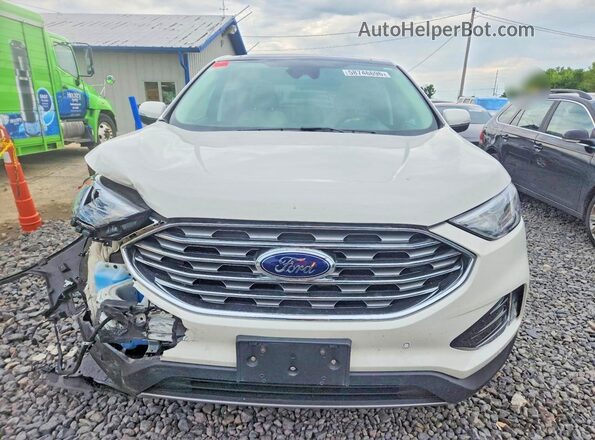 2FMPK4K92PBA09234 2023 FORD EDGE White Front view