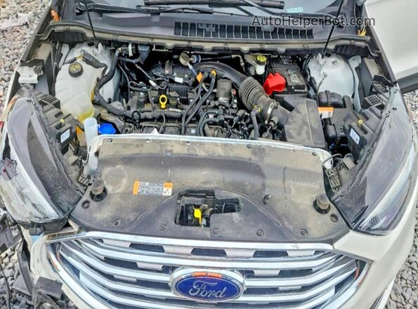 2FMPK4K92PBA09234 2023 FORD EDGE White Engine compartment view