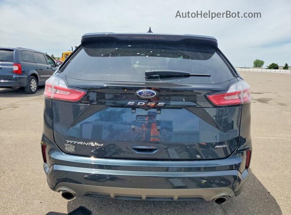 2FMPK4K92RBA02657 2024 FORD EDGE Gray Вид ззаду