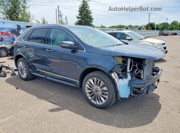 2FMPK4K92RBA02657 2024 FORD EDGE Gray Передня права чверть