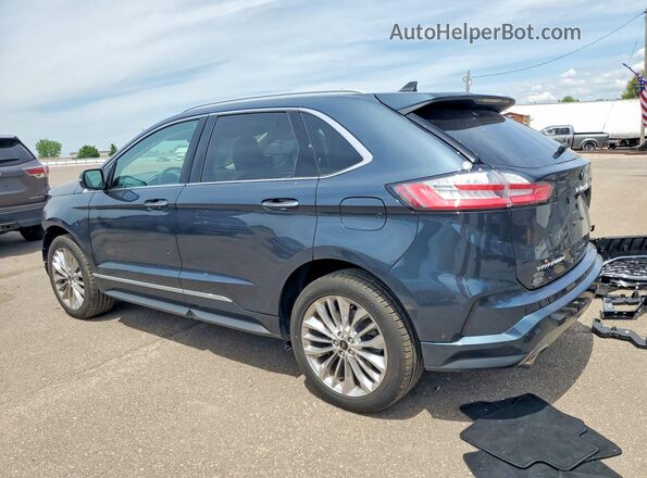 2FMPK4K92RBA02657 2024 FORD EDGE Gray Задня ліва чверть