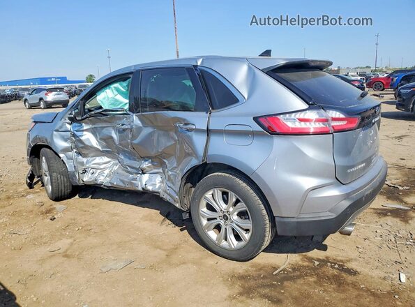 2FMPK4K92RBA19460 2024 FORD EDGE Silver Հետևի ձախ