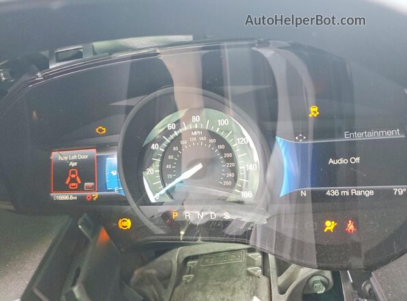 2FMPK4K92RBA19460 2024 FORD EDGE Silver Սարքավորումների վահանակի տեսք