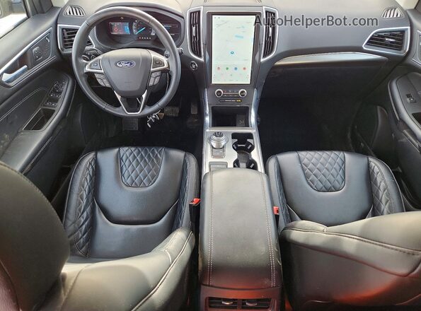 2FMPK4K92RBA83692 2024 FORD EDGE Black Dashboard view