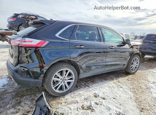2FMPK4K92RBA83692 2024 FORD EDGE Black Rear right