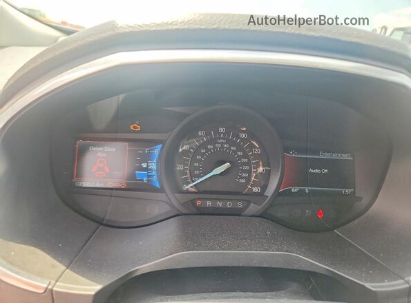 2FMPK4K93HBB18898 2017 FORD EDGE Silver Սարքավորումների վահանակի տեսք