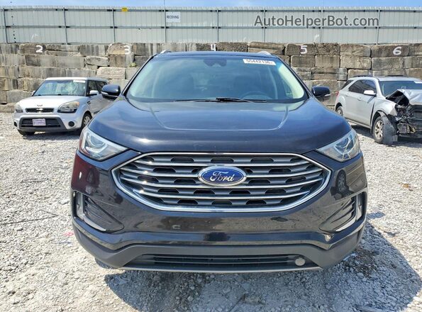 2FMPK4K93KBB15314 2019 FORD EDGE Black Vista frontal