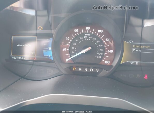 2FMPK4K93KBC02663 2019 FORD EDGE Silver Вид задніх сидінь