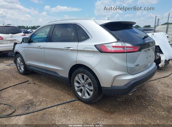 2FMPK4K93KBC02663 2019 FORD EDGE Silver Задня ліва чверть