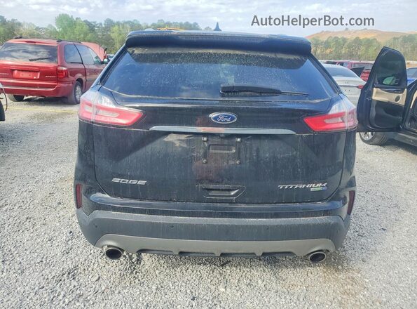 2FMPK4K93KBC64306 2019 FORD EDGE Black Vista trasera