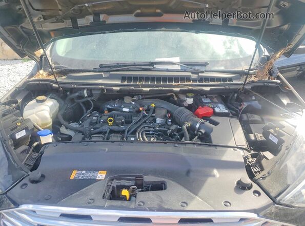 2FMPK4K93KBC64306 2019 FORD EDGE Black Vista del compartimento del motor