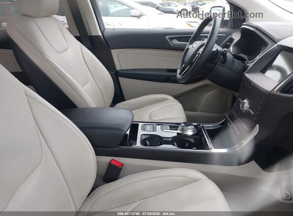 2FMPK4K93LBA67217 2020 FORD EDGE White წინა სალონის ხედი