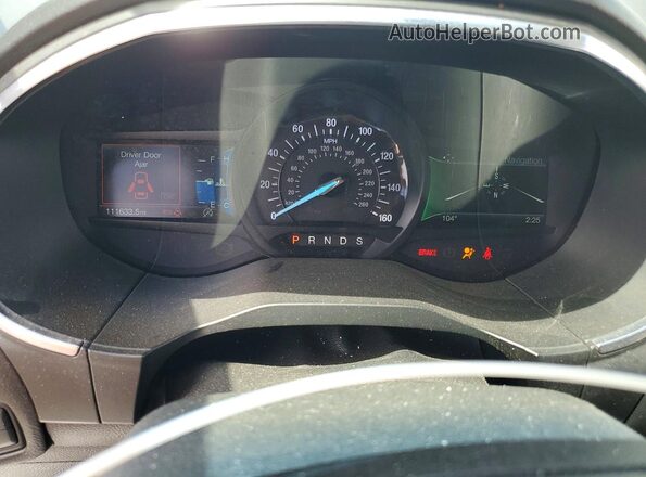 2FMPK4K93LBA92294 2020 FORD EDGE Белый Вид щитка приборов