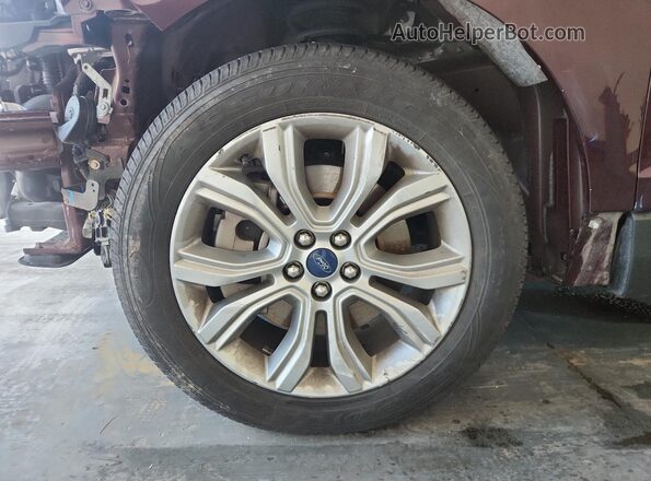 2FMPK4K93MBA20898 2021 FORD EDGE Maroon 