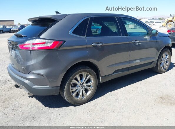 2FMPK4K93NBA45320 2022 FORD EDGE Gray Задня права чверть