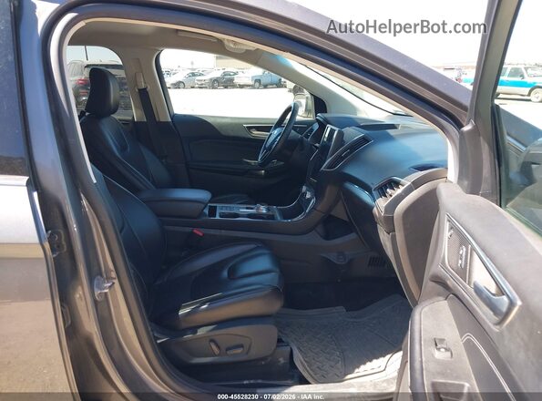 2FMPK4K93NBA45320 2022 FORD EDGE Gray Вид салону спереду