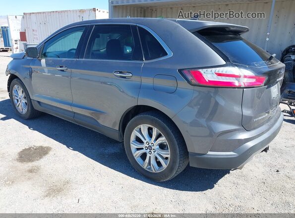 2FMPK4K93NBA45320 2022 FORD EDGE Gray Задня ліва чверть