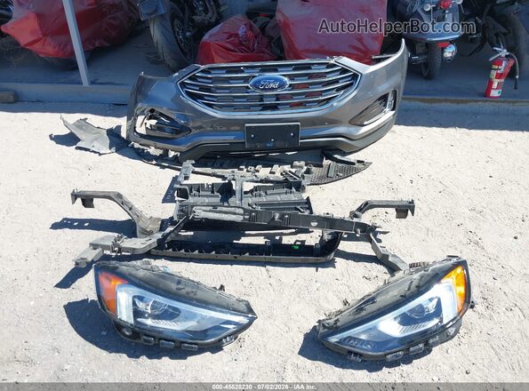2FMPK4K93NBA45320 2022 FORD EDGE Gray Вид щитка приладів