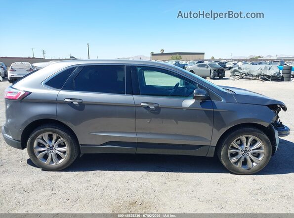 2FMPK4K93NBA45320 2022 FORD EDGE Gray Панорамний вид салону 360°