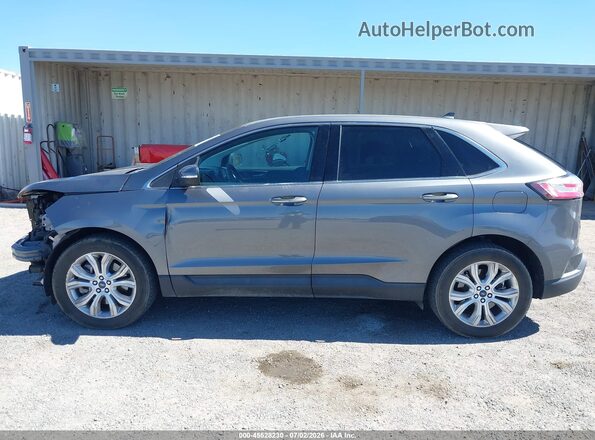 2FMPK4K93NBA45320 2022 FORD EDGE Gray 