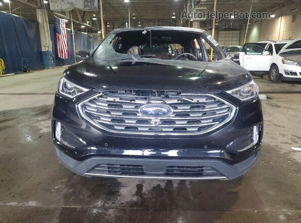 2FMPK4K93NBA67320 2022 FORD EDGE Black წინა ხედი