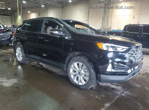 2FMPK4K93NBA67320 2022 FORD EDGE Black წინა მარჯვენა