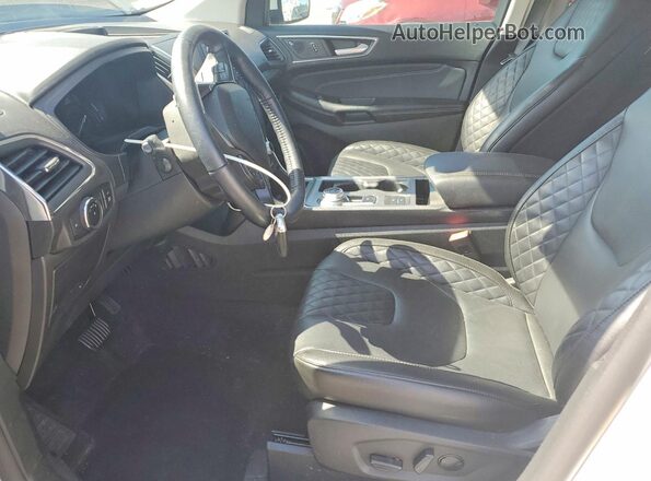 2FMPK4K93PBA11123 2023 FORD EDGE White Front interior view