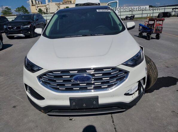 2FMPK4K93PBA11123 2023 FORD EDGE White Front view