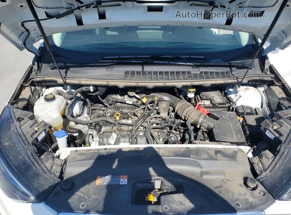 2FMPK4K93PBA11123 2023 FORD EDGE White Engine compartment view