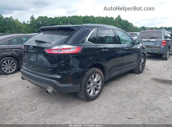 2FMPK4K93PBA14104 2023 FORD EDGE Черный Задняя правая четверть