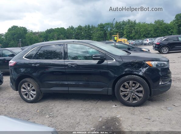 2FMPK4K93PBA14104 2023 FORD EDGE Черный Вид задней части салона