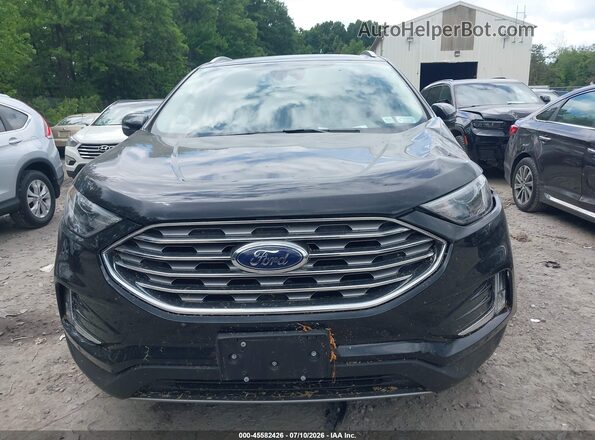 2FMPK4K93PBA14104 2023 FORD EDGE Черный Вид щитка приборов
