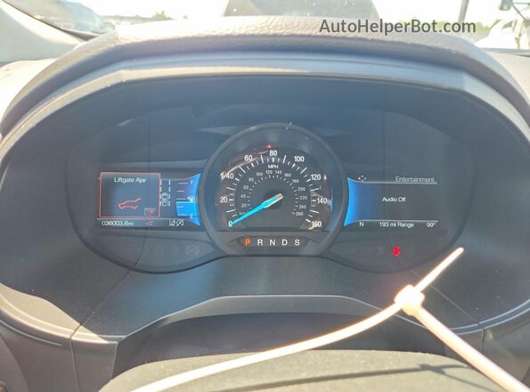 2FMPK4K93PBA15110 2023 FORD EDGE Белый Вид щитка приборов