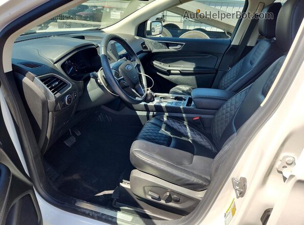 2FMPK4K93PBA15110 2023 FORD EDGE Белый Вид салона спереди