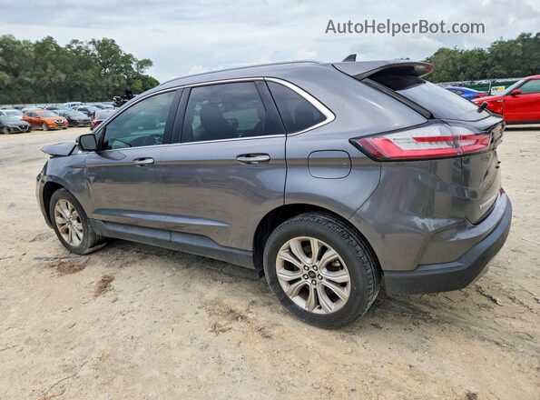 2FMPK4K93PBA53744 2023 FORD EDGE Gray Tył lewy