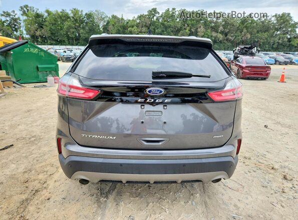 2FMPK4K93PBA53744 2023 FORD EDGE Gray Widok z tyłu