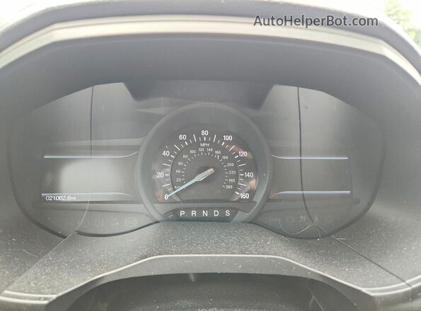 2FMPK4K93PBA53744 2023 FORD EDGE Gray Widok zestawu wskaźników