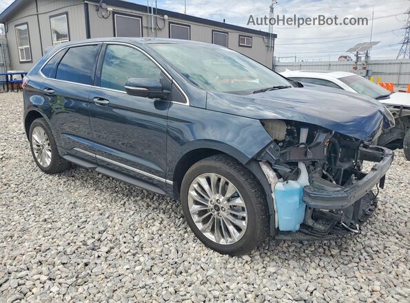 2FMPK4K93RBA41497 2024 FORD EDGE Gray Przód prawy