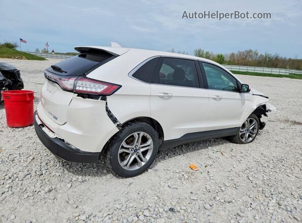 2FMPK4K94GBC10889 2016 FORD EDGE White Tył prawy