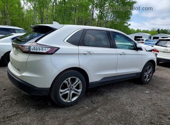 2FMPK4K94HBC13499 2017 FORD EDGE White უკანა მარჯვენა