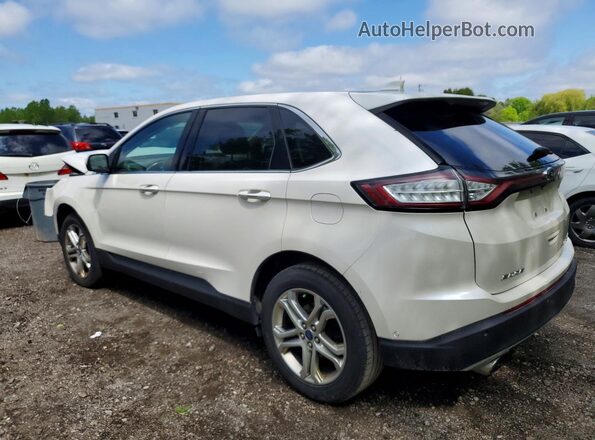2FMPK4K94HBC13499 2017 FORD EDGE White უკანა მარცხენა