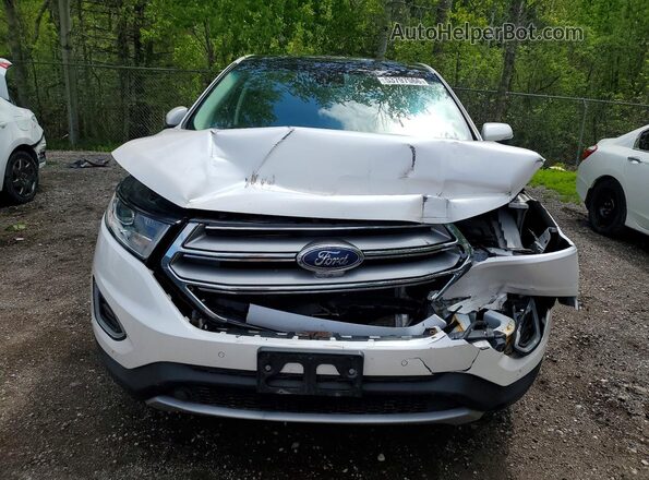 2FMPK4K94HBC13499 2017 FORD EDGE White წინა ხედი