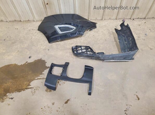 2FMPK4K94JBB19435 2018 FORD EDGE Black Vista de la etiqueta del VIN