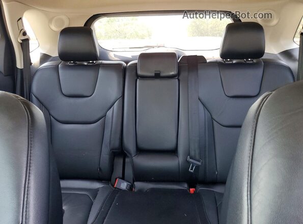 2FMPK4K94JBB20584 2018 FORD EDGE Gray Вид задніх сидінь