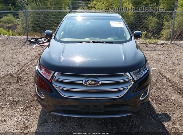 2FMPK4K94JBB20715 2018 FORD EDGE Black Vista frontal