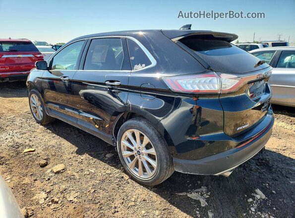 2FMPK4K94JBB78551 2018 FORD EDGE Black უკანა მარცხენა