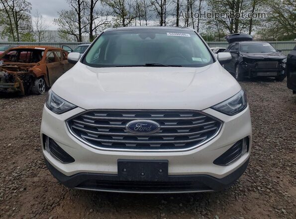 2FMPK4K94KBB73111 2019 FORD EDGE White Vista frontal