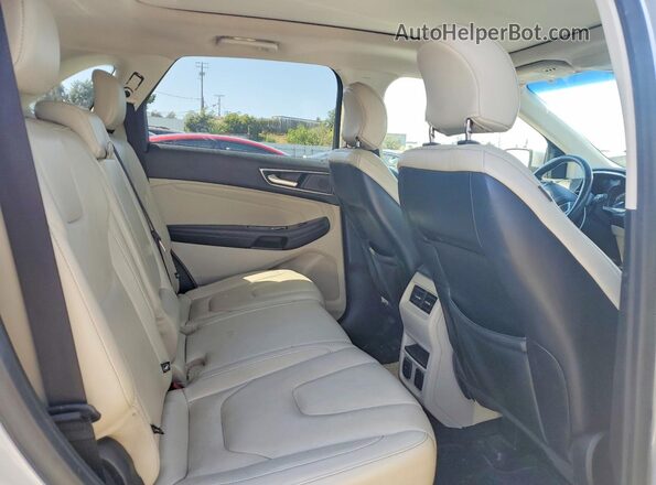 2FMPK4K94KBB93634 2019 FORD EDGE Серебряный Вид задних сидений