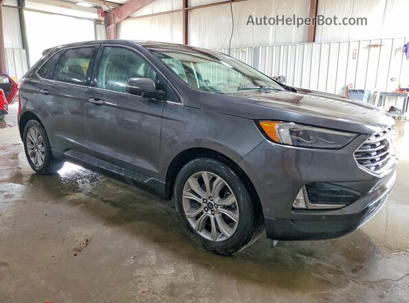 2FMPK4K94KBB97540 2019 FORD EDGE Gray წინა მარჯვენა