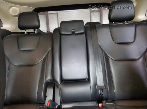 2FMPK4K94KBB97540 2019 FORD EDGE Gray უკანა სავარძლების ხედი